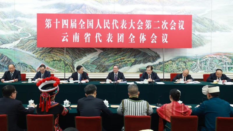 Líderes chineses participam de deliberações na sessão legislativa anual