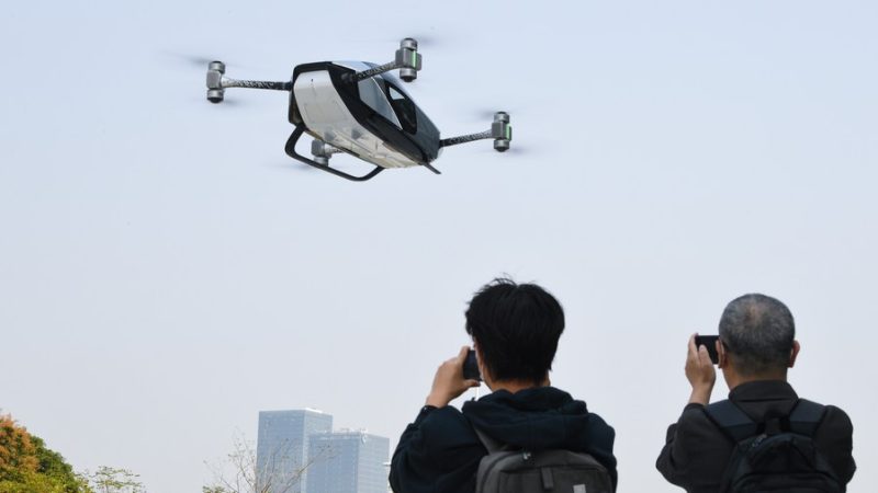 Empresa chinesa produzirá carros voadores na Eslováquia