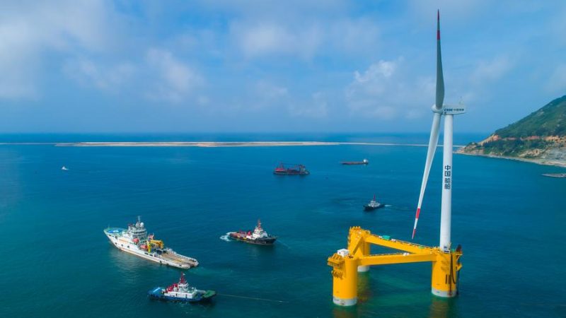 Capacidade instalada de nova energia no sul da China cresce rapidamente