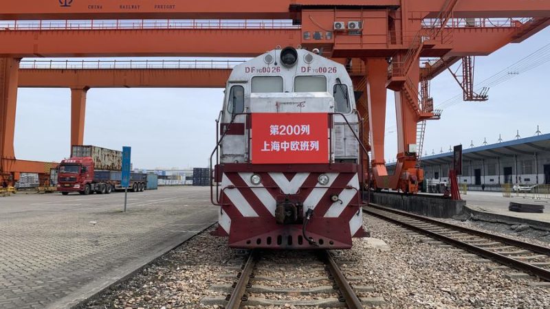 Serviços de trem de carga China-Europa registram expansão robusta nos primeiros 4 meses