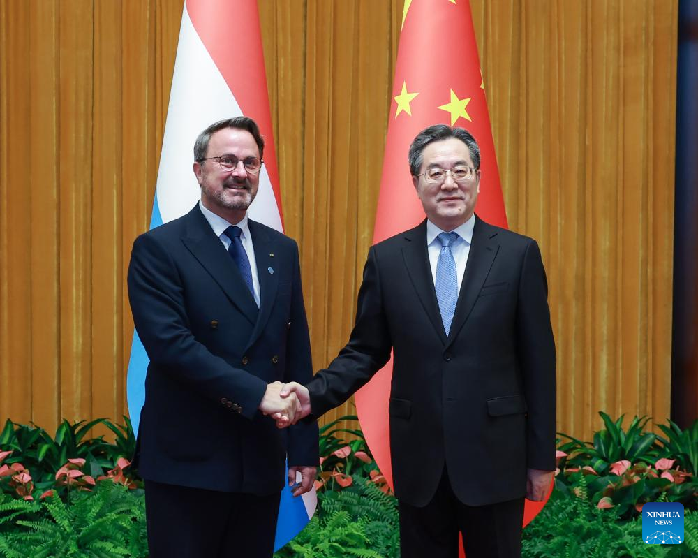 Vice-primeiro-ministro chinês pede cooperação reforçada com Luxemburgo