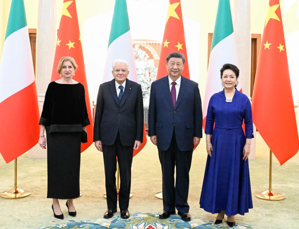 Xi pede cooperação China-Itália para a construção do mundo melhor