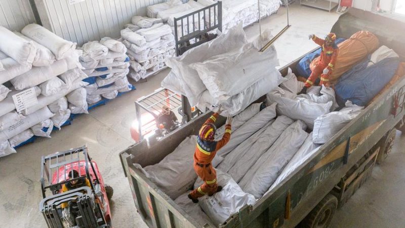 China destina US$ 734 milhões de fundos de ruptura para pessoas afetadas por desastres