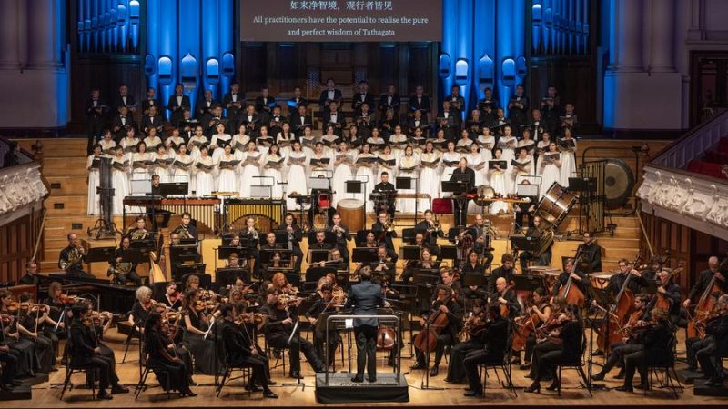 Músicos chineses e neozelandeses colaboram em apresentação da Sinfonia Kukai