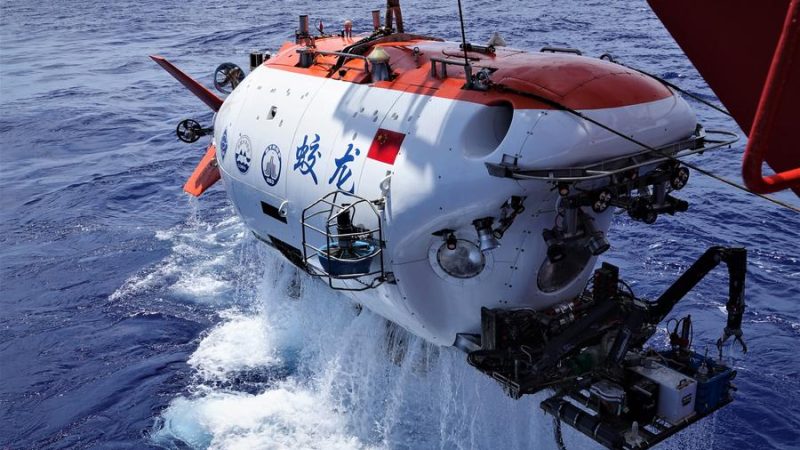 Navios submersíveis e de pesquisa da China ajustados para futuras missões em alto mar