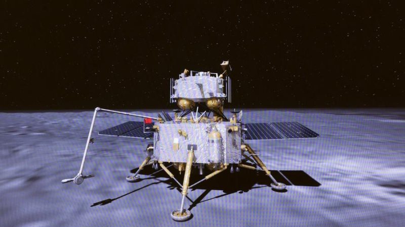 Missão Chang’e-7 da China pousará no pólo sul da Lua para procura de gelo, segundo reportagem