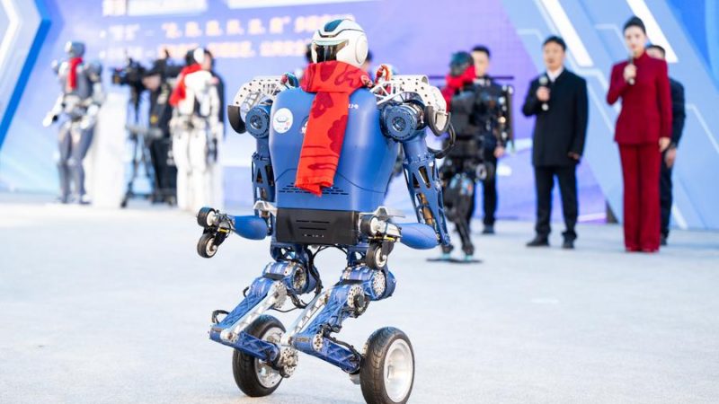 Indústria de robôs inteligentes da China registra crescimento robusto em 2024