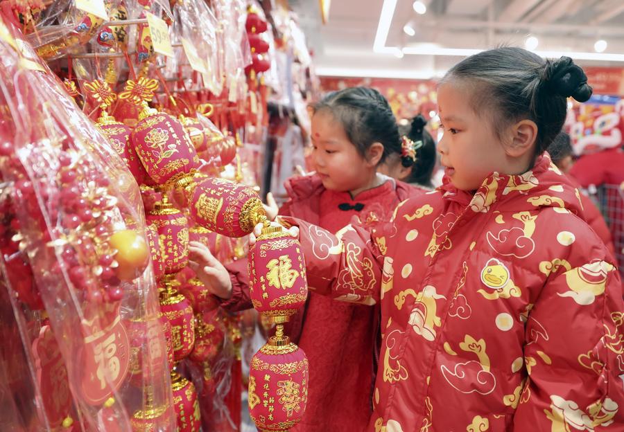 Campanha chinesa de substituição de bens de consumo agita feriado da Festa da Primavera
