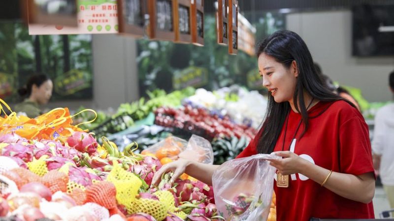Vendas no varejo da China crescem 5,1% em abril