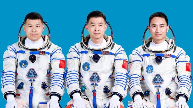 Astronautas da Shenzhou-20 enviam saudações do Dia da Criança a partir da estação espacial chinesa