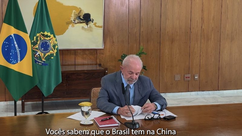 Diálogo Para o Novo Futuro: Presidente brasileiro quer trabalhar com a China para ampliar a voz do Sul Global