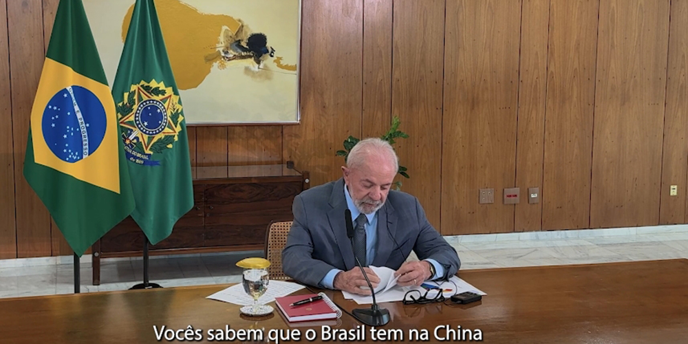 Diálogo Para o Novo Futuro: Presidente brasileiro quer trabalhar com a China para ampliar a voz do Sul Global