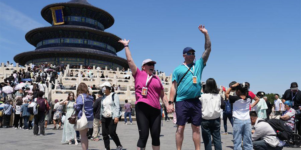 Turismo receptivo da China continua esquentando em meio à melhoria do ambiente