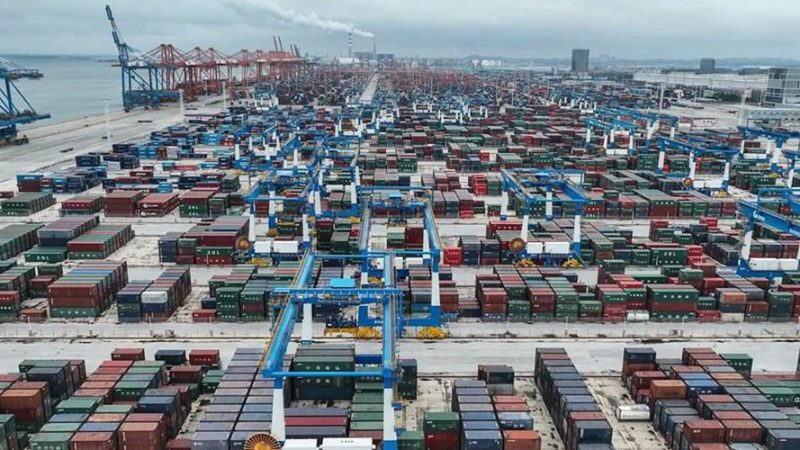 Valor do comércio internacional de bens e serviços da China aumenta 6% em abril