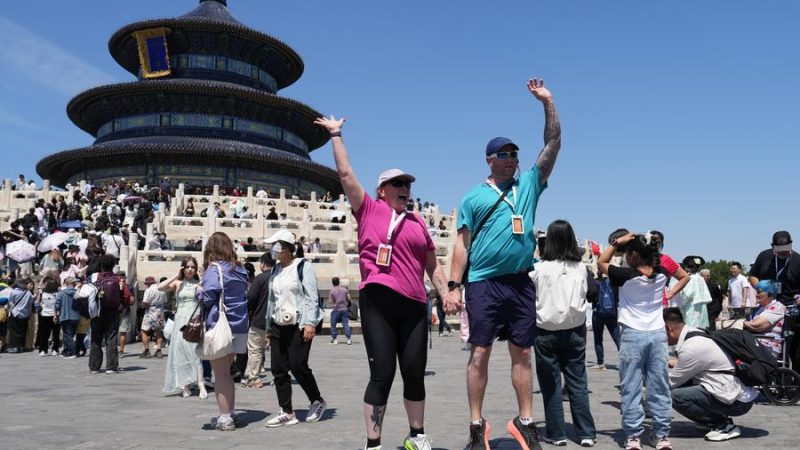 Número de turistas estrangeiros em Beijing e Shanghai volta a níveis pré-pandêmicos