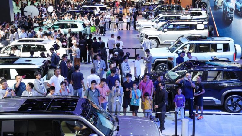 China lança campanhas promocionais de veículos elétricos em regiões rurais