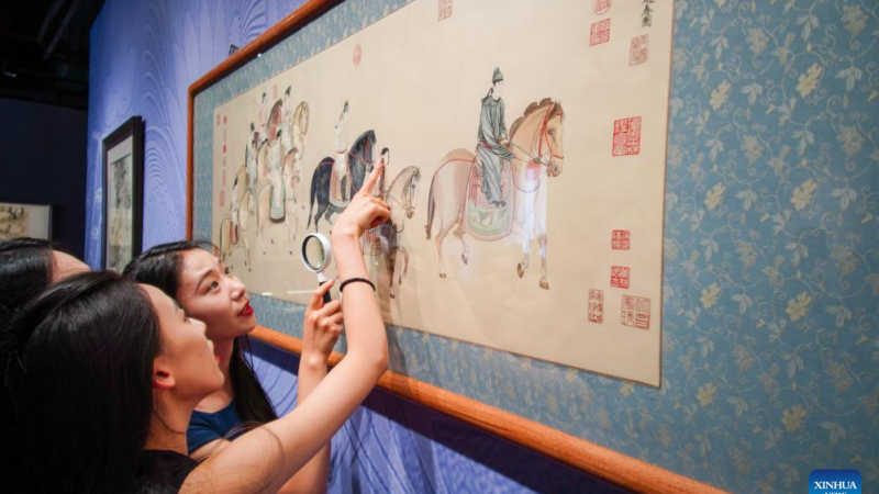 Bordado feito com cabelo de Dongtai é revivido com novas inovações em Jiangsu