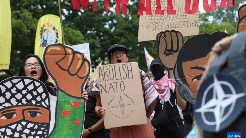 Entrevista: OTAN é motor global de conflitos, diz ativista dos EUA em protesto pré-cúpula