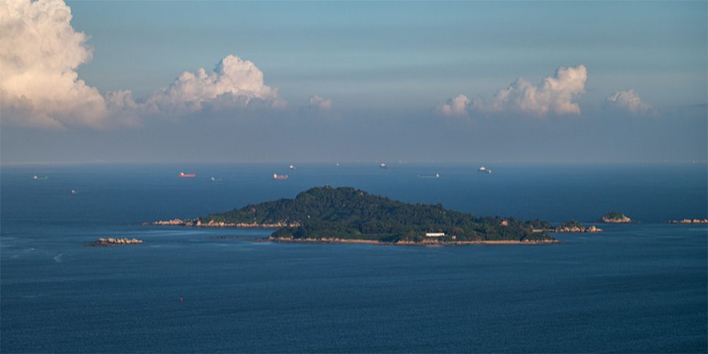 Guarda costeira de Fujian realiza patrulhas de rotina nas águas próximas a Kinmen