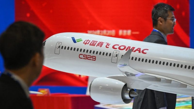 Assinados em Paris Memorandos de entendimento para aeronave C929