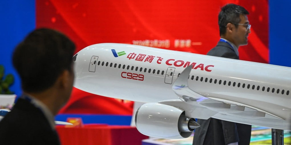 Assinados em Paris Memorandos de entendimento para aeronave C929