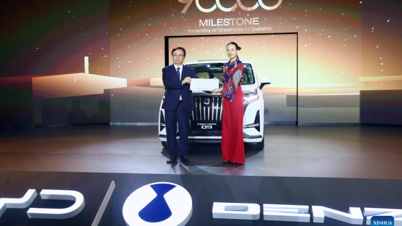 Chinesa BYD entrega 90.000º NEV na Tailândia e celebra 1 ano da fábrica local