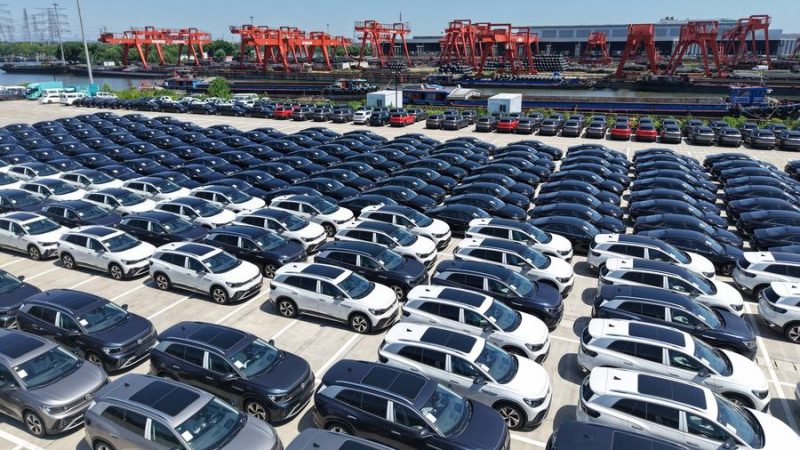 Registros de veículos de nova energia na China atingem recorde de 5,62 milhões no 1º trimestre de 2025