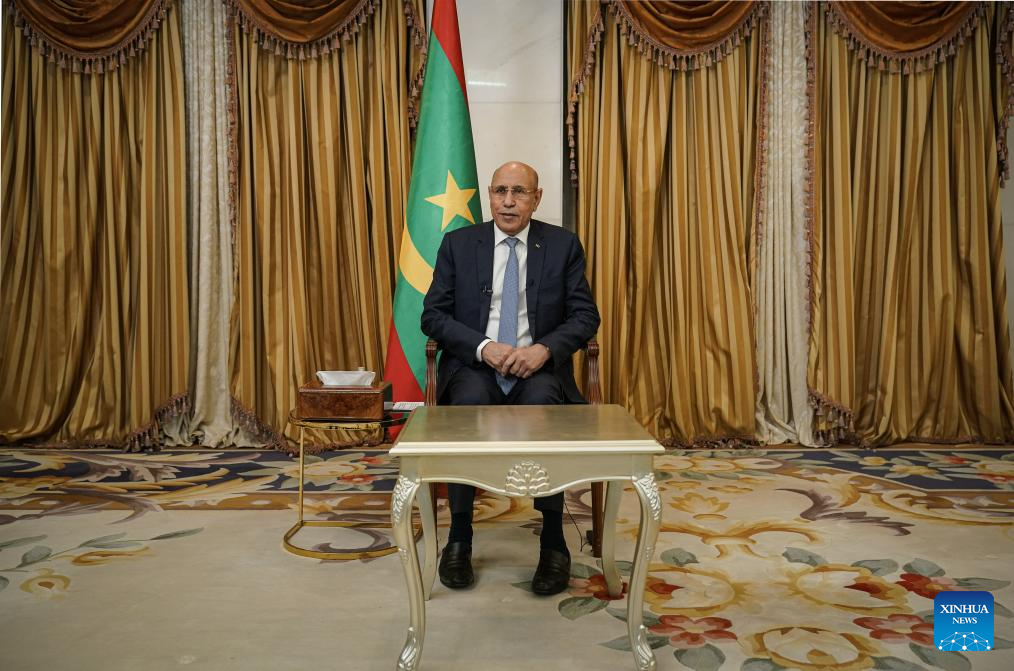 Entrevista: Presidente da Mauritânia elogia laços fortes com a China e busca cooperação mais estreita