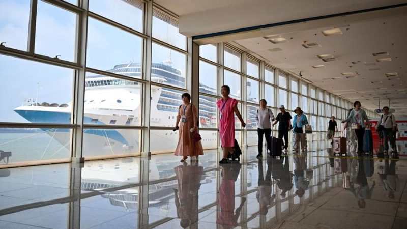 China registra disparo no número de passageiros de cruzeiros no 1º semestre