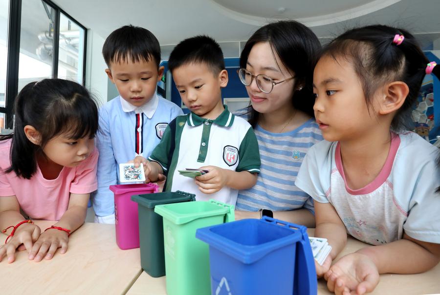 Educação pré-escolar gratuita em fases da China beneficiará 12 milhões de pessoas no segundo semestre