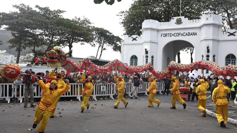 Celebração em Copacabana fortalece amizade histórica e cultural entre China e Brasil