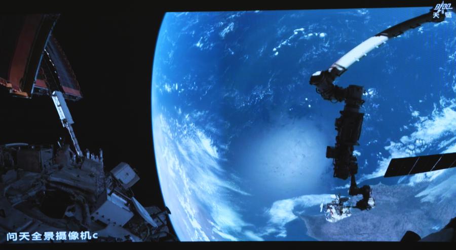 Taikonautas da estação espacial Tiangong recebem suporte de inteligência artificial