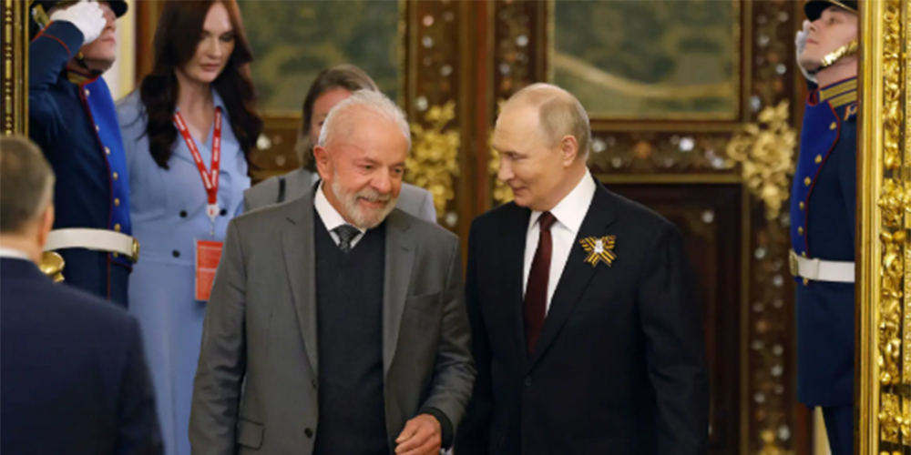 Putin conversa com Lula da Silva sobre temas discutidos com Trump no Alasca