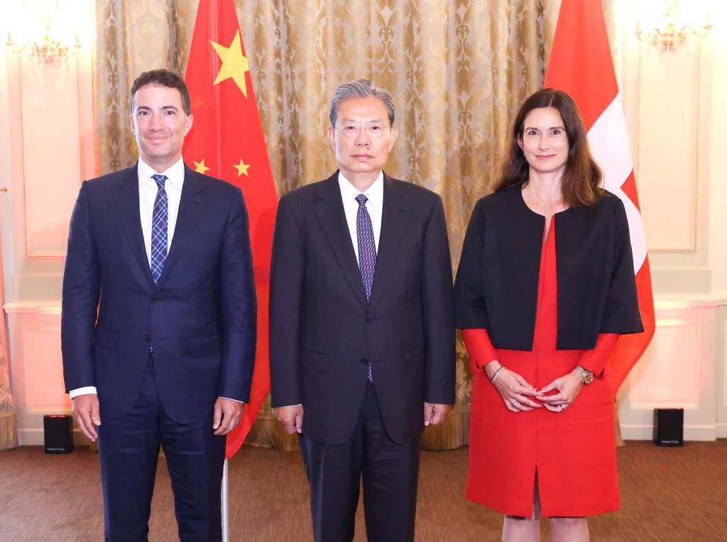 Principal legislador chinês pede desenvolvimento de alto nível de parceria estratégica inovadora com Suíça