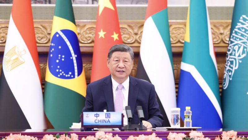 Xi faz três propostas na cúpula virtual do BRICS para fortalecer solidariedade e promover cooperação