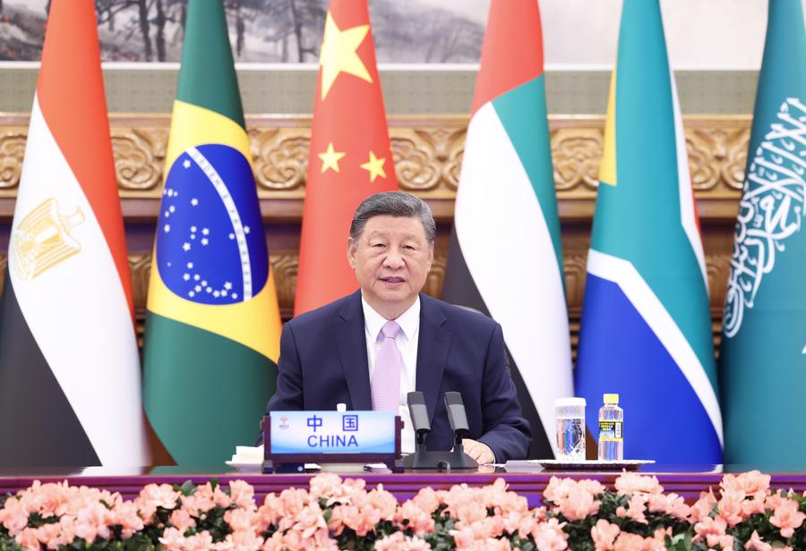 Xi faz três propostas na cúpula virtual do BRICS para fortalecer solidariedade e promover cooperação
