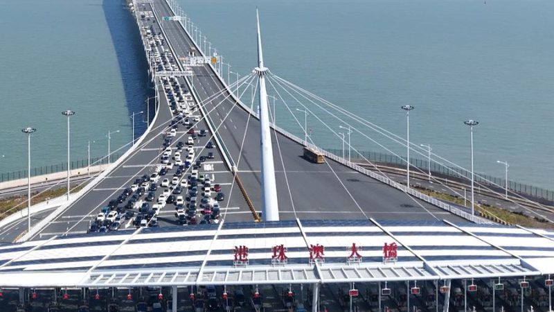 Ponte Hong Kong-Zhuhai-Macau registra 90 milhões de passageiros desde sua inauguração