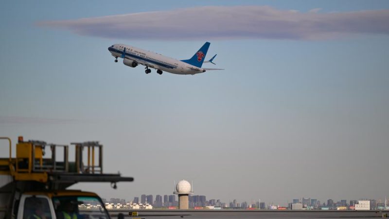 Transporte de aviação civil da China atinge novo recorde em agosto