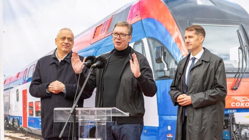 Vucic, da Sérvia, elogia ferrovia de alta velocidade construída pela China como símbolo de “amizade inabalável”