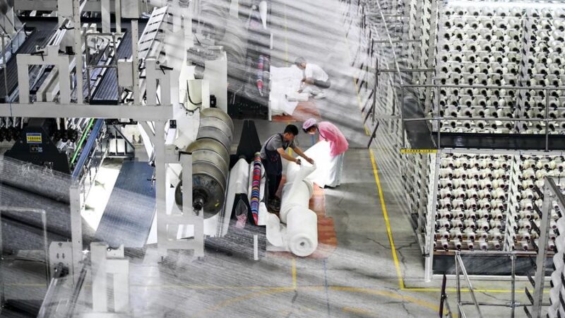 Indústria leve da China mantém expansão sólida de 2021 a 2024