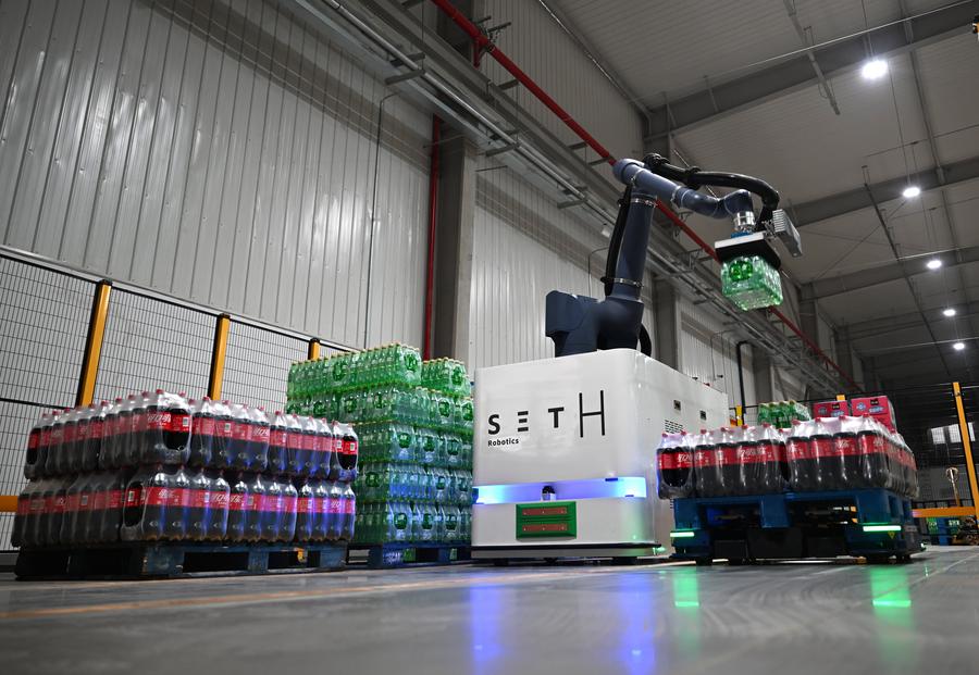 Nova fábrica engarrafadora de Coca-Cola começa operação no centro da China