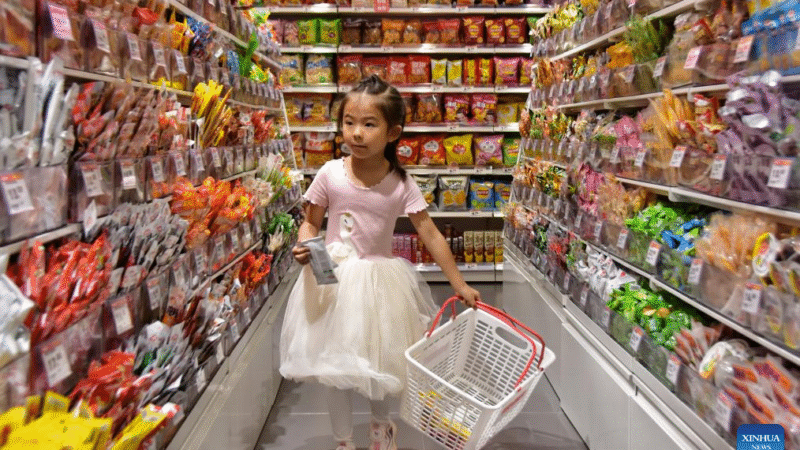 Inflação subjacente da China atinge maior nível em 19 meses, sinalizando demanda interna mais forte