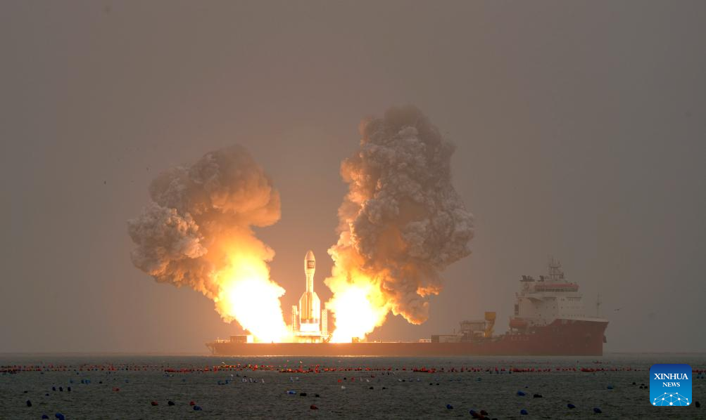 China lança foguete Gravity-1 a partir do mar