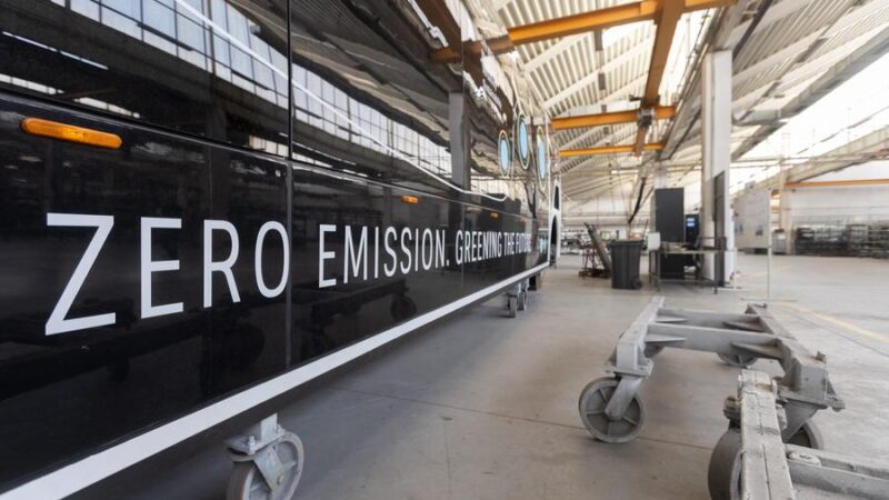 TAM Europa lança ônibus a hidrogênio, marcando cooperação verde entre China e Eslovênia