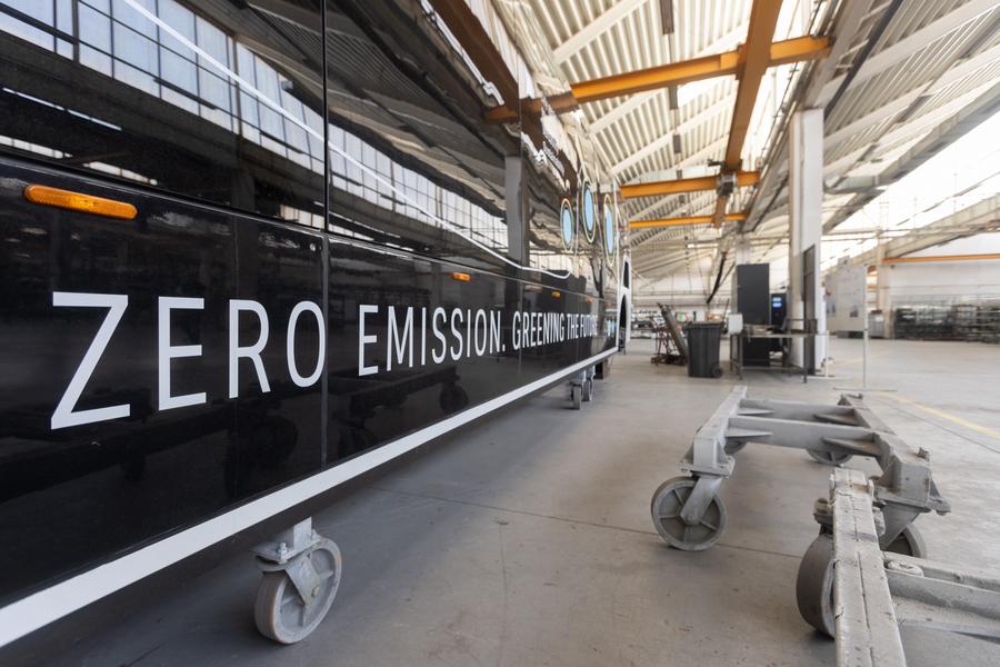 TAM Europa lança ônibus a hidrogênio, marcando cooperação verde entre China e Eslovênia