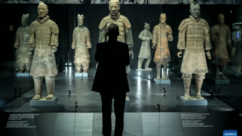 Museu de Budapeste revela Guerreiros de Terracota da China