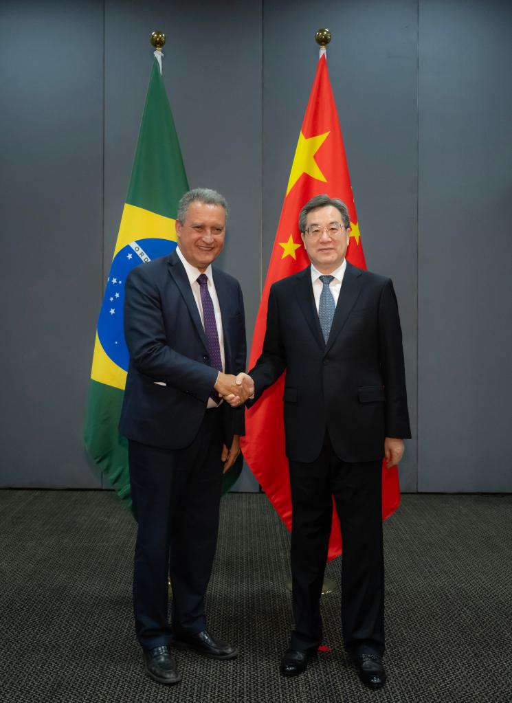 Vice-premiê chinês pede aprofundamento da comunidade China-Brasil com um futuro compartilhado