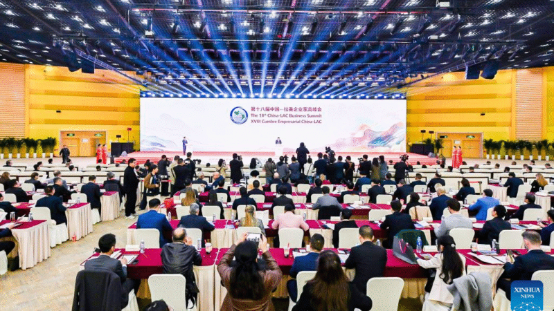 Líderes empresariais da China e da América Latina e Caribe estreitam laços em cúpula